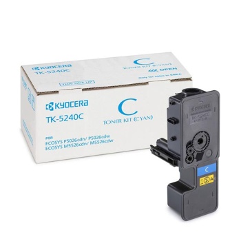 Cartus imprimanta Kyocera OEM TK-5240 C LASER toner original 1T02R7CNL0, TK5240, cyan, 3000 pagini
