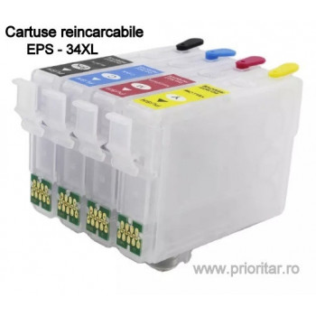 cartuse reincarcabile epson 34xl t3471 t3472 t3473 t3474