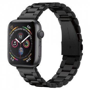 Curea pentru Apple Watch 1/2/3/4/5/6/7/8/SE/SE 2/Ultra (42/44/45/49mm) - Spigen Modern Fit - Black