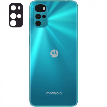 Folie Camera pentru Motorola Moto G22 - Mocolo Silk HD PRO Camera Glass - Black - Img 3