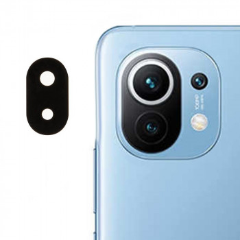 Folie Camera pentru Xiaomi Mi 11 - Mocolo Silk HD PRO Camera Glass - Black - Img 1
