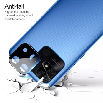 Folie Camera pentru Xiaomi Redmi 10C - Mocolo Silk HD PRO Camera Glass - Black - Img 2