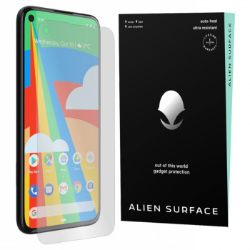 Folie protectie telefon Google Pixel 5 - Alien Surface Screen Case Friendly - Transparent