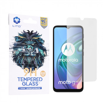 Folie protectie telefon Motorola Moto G10 / Moto G20 / Moto G30 / Moto E7 Plus / Moto G9 Play - Lito 2.5D Classic Glass - Clear