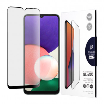 Folie protectie telefon Samsung Galaxy A22 5G - Dux Ducis Tempered Glass - Black