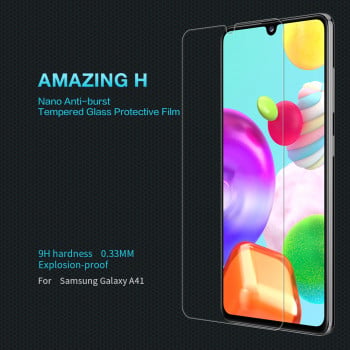 Folie protectie telefon Samsung Galaxy A41 - Nillkin Amazing H - Clear - Img 4