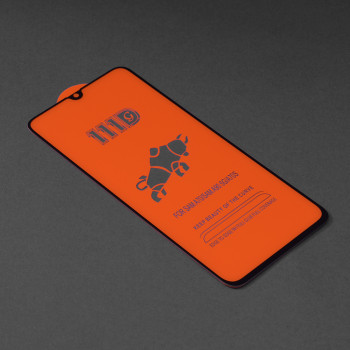 Folie protectie telefon Samsung Galaxy A70 / A70s / A90 5G - Techsuit 111D Full Cover / Full Glue Glass - Black - Img 2