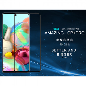 Folie protectie telefon Samsung Galaxy A71 4G / A71 5G / M51 / Note 10 Lite - Nillkin CP+Pro - Black - Img 3