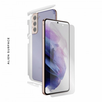 Folie protectie telefon Samsung Galaxy S21 Plus 5G - Alien Surface Screen+Edges+Back - Transparent - Img 2