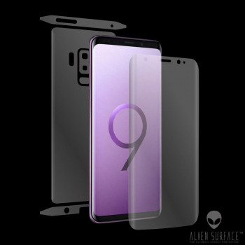 Folie protectie telefon Samsung Galaxy S9 Plus - Alien Surface Screen+Edges+Back - Transparent - Img 2