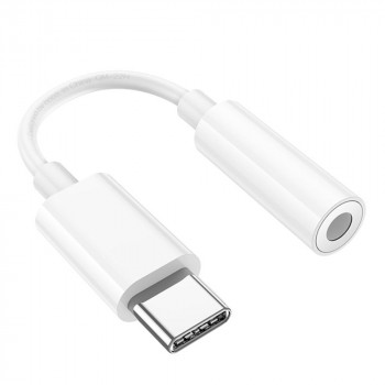 Hoco - Audio Adapter (LS35) - Type-C to Jack 3.5mm - White