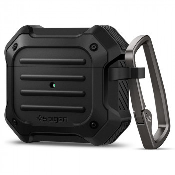 Husa pentru AirPods 3 (2021) - Spigen Tough Armor - Black - Img 1