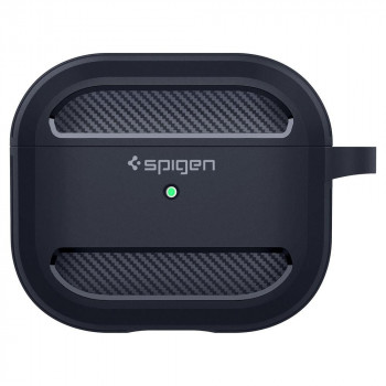 Husa pentru Apple AirPods 3 - Spigen Rugged Armor - Grey - Img 2