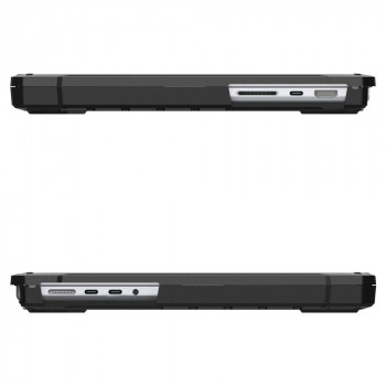Husa pentru Apple MacBook Pro 14" (2021 / 2022 / 2023) - Spigen Rugged Armor - Black - Img 4