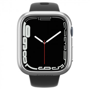 Husa pentru Apple Watch 7 45mm - Spigen Thin Fit - Graphite - Img 4