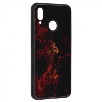 Husa telefon Huawei P20 Lite - Techsuit Glaze Series - Red Nebula - Img 2