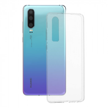 Husa telefon Huawei P30 - Techsuit Clear Silicone - Transparenta - Img 1