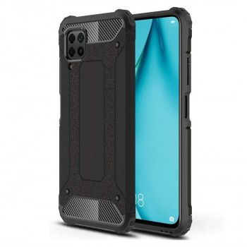 Husa telefon Huawei P40 Lite - Techsuit Hybrid Armor - Black - Img 1