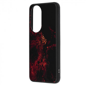 Husa telefon Huawei P50 - Techsuit Glaze Series - Red Nebula - Img 2