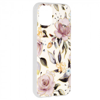 Husa telefon iPhone 11 - Techsuit Marble Series - Chloe White - Img 2