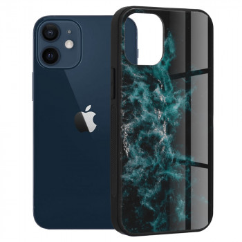 Husa telefon iPhone 12 mini - Techsuit Glaze Series - Blue Nebula
