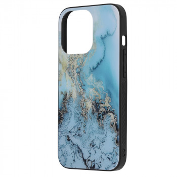 Husa telefon iPhone 13 Pro - Techsuit Glaze Series - Blue Ocean - Img 3