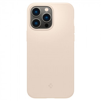 Husa telefon iPhone 14 Pro - Spigen Thin Fit - Sand Beige - Img 4