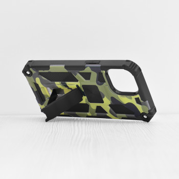 Husa telefon iPhone 14 - Techsuit Blazor Series - Camo Lime - Img 2