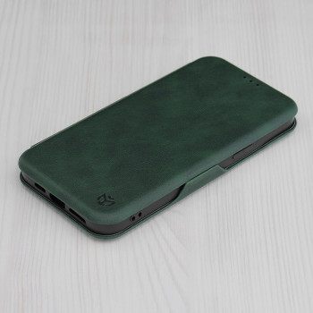 Husa telefon iPhone 15 Pro Techsuit Safe Wallet Plus, Green - Img 4