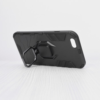 Husa telefon iPhone 6 / 6S - Techsuit Silicone Shield - Black - Img 2