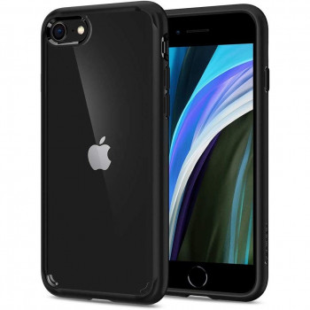Husa telefon iPhone 7 / 8 / SE 2 / SE 2020 - Spigen Ultra Hybrid - Black