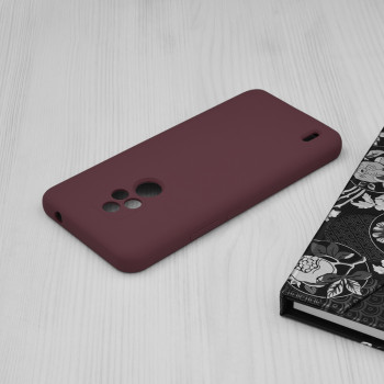 Husa telefon Motorola Moto E7 - Techsuit Soft Edge Silicone - Plum Violet - Img 2