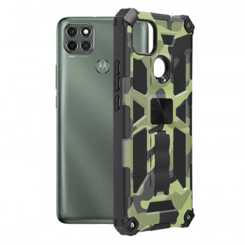 Husa telefon Motorola Moto G9 Power - Techsuit Blazor Series - Camo Lime - Img 1