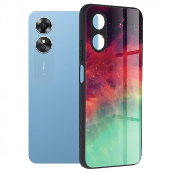 Husa telefon Oppo A17 - Techsuit Glaze Series - Fiery Ocean - Img 1