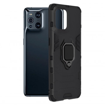 Husa telefon Oppo Find X3 / Find X3 Pro - Techsuit Silicone Shield - Black