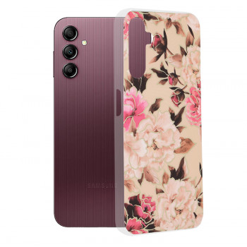 Husa telefon Samsung Galaxy A14 4G / A14 5G - Techsuit Marble Series - Mary Berry Nude