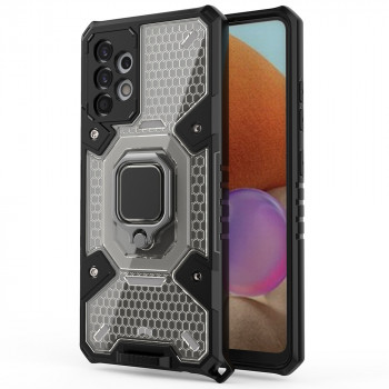 Husa telefon Samsung Galaxy A32 4G - Techsuit Honeycomb Armor - Black - Img 1