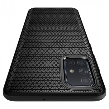 Husa telefon Samsung Galaxy A51 4G - Spigen Liquid Air - Matte Black - Img 2
