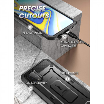 Husa telefon Samsung Galaxy A51 4G - Supcase Unicorn Beetle Pro - Black - Img 2