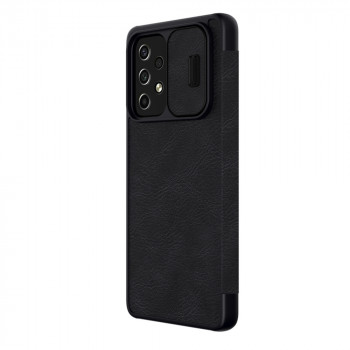 Husa telefon Samsung Galaxy A53 5G - Nillkin QIN Leather Pro Case - Black - Img 4