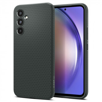 Husa telefon Samsung Galaxy A54 - Spigen Liquid Air - Abyss Green