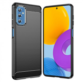 Husa telefon Samsung Galaxy M52 5G - Techsuit Carbon Silicone - Black - Img 1