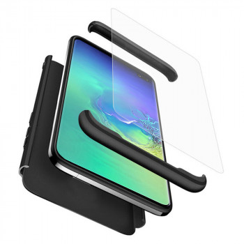 Husa telefon Samsung Galaxy S10 Plus + Folie - GKK 360 - Black