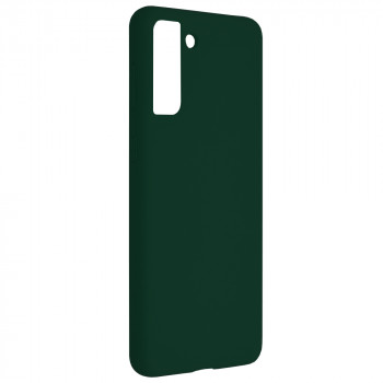 Husa telefon Samsung Galaxy S21 5G - Techsuit Soft Edge Silicone - Dark Green - Img 2