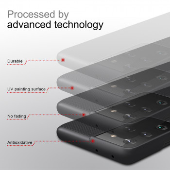 Husa telefon Samsung Galaxy S21 Ultra 5G - Nillkin Super Frosted Shield - Black - Img 3