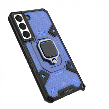 Husa telefon Samsung Galaxy S22 Plus 5G - Techsuit Honeycomb Armor - Blue - Img 4