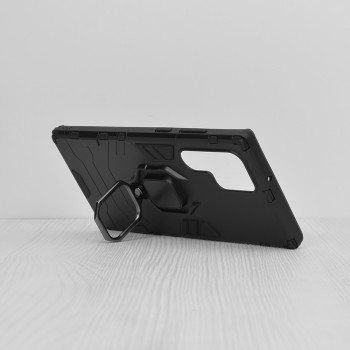Husa telefon Samsung Galaxy S22 Ultra 5G - Techsuit Silicone Shield - Black - Img 2