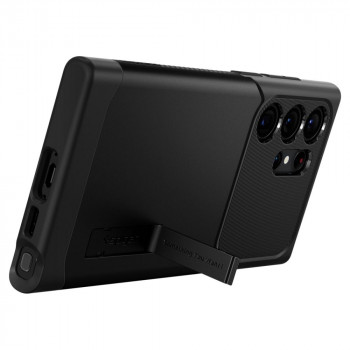 Husa telefon Samsung Galaxy S23 Ultra - Spigen Slim Armor - Black - Img 4