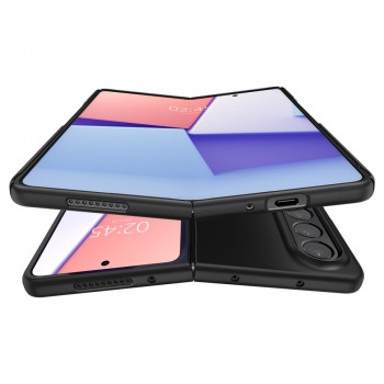 Husa telefon Samsung Galaxy Z Fold4 - Spigen Air Skin - Black - Img 2