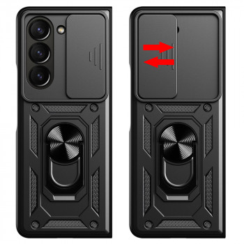 Husa telefon Samsung Galaxy Z Fold5 - Techsuit CamShield Series - Black - Img 2